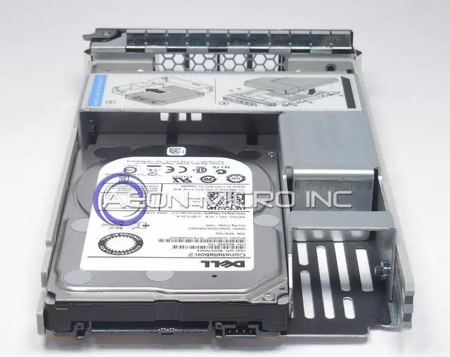 Alt view image 3 of 5 - Dell 6W3V5 600 GB Hard Drive - 2.5" Internal - SAS (12Gb/s SAS) - 3.5" Carrier