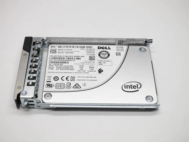 Alt view image 2 of 4 - Dell 4T7DD - Dell 960GB 2.5" SATA 6Gb/s Hard Drive