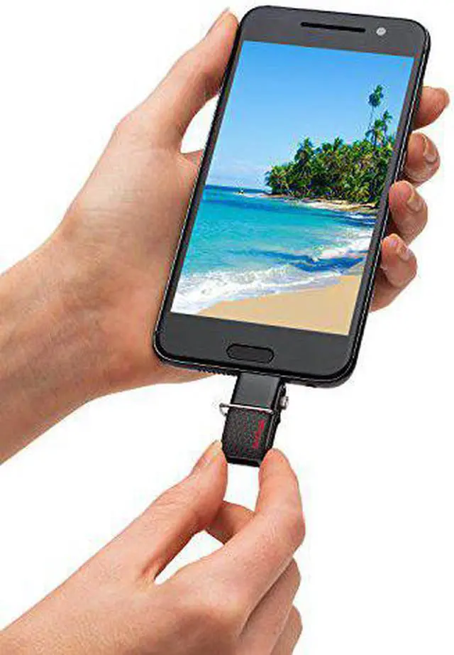 Alt view image 5 of 12 - Sandisk Flashdrive Ultra DUAL 16GB USB 3.0, Read: up to 130MB/s (for Android)