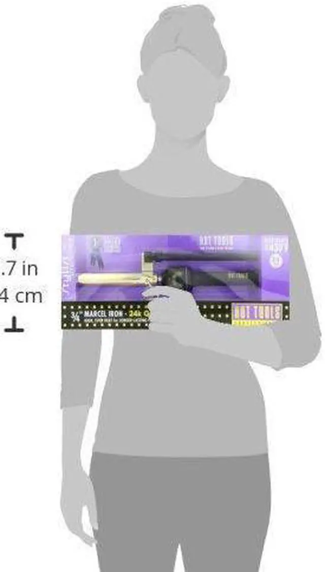 Alt view image 5 of 5 - Hot Tools HT1105 Regular Professional Marcel Curling Iron with Multi Heat Control, 3/4 Inches
