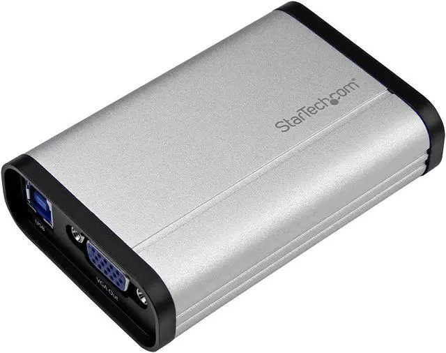 Alt view image 4 of 4 - StarTech.com USB32VGCAPRO VGA Video Capture Card - 1080p 60fps Game Capture Card - Aluminum - Game Capture Card - HD PVR - USB Video Capture