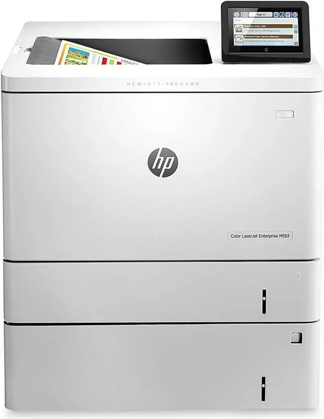 Alt view image 2 of 2 - HP M553x (B5L26A#B19) Duplex 1200 dpi x 1200 dpi USB Color Laser Printer