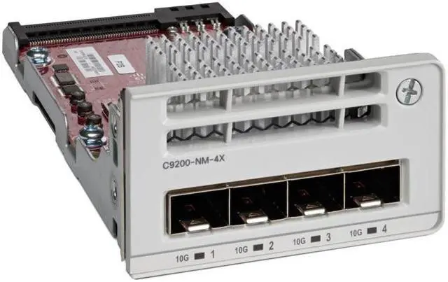 Alt view image 10 of 10 - CATALYST 9200 4X10G NTWRK MOD