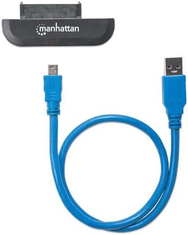 Alt view image 12 of 17 - MANHATTAN 130424 SuperSpeed USB to SATA Adapter