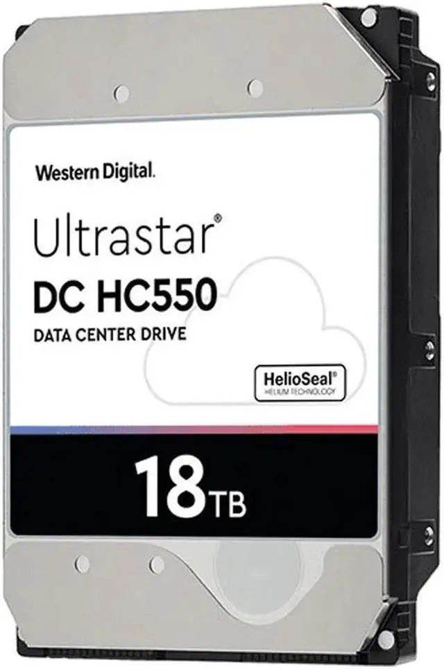 Alt view image 8 of 20 - WD Ultrastar DC HC550 18TB Hard Drive 3.5" Internal 512MB SATA 7200 RPM 512E SE NP3 DC HC550 0F38459 (WUH721818ALE6L4)