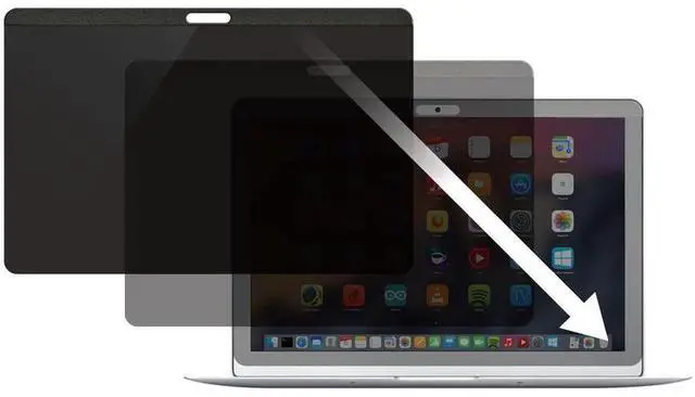 Alt view image 7 of 7 - StarTech 13" Magnetic Privacy Filter for MacBook PRIVSCNMAC13