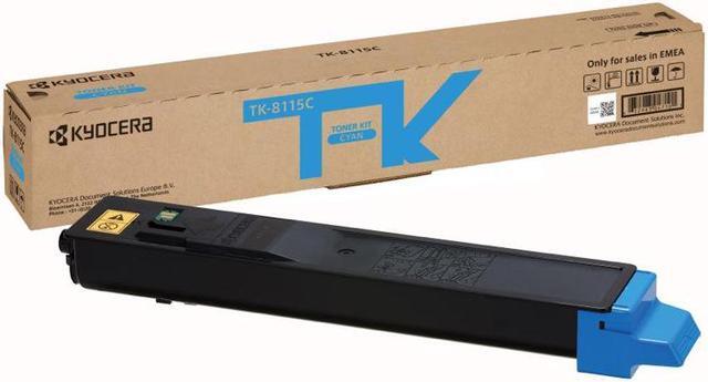 Alt view image 2 of 11 - Kyocera KYOTK8117C M8124Cidn - TK8117 Stanted Toner, Cyan