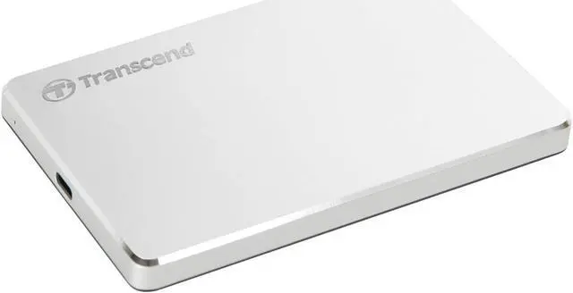 Alt view image 2 of 20 - transcend 1tb storejet external hard drive 2.5" (ts1tsj25c3s)