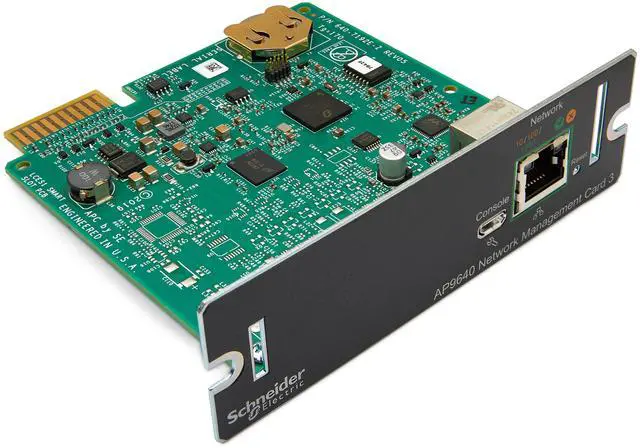 Alt view image 7 of 18 - Apc By Schneider Electric Ap9640 Ups Management Adapter