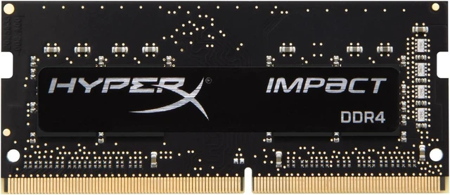 Alt view image 3 of 16 - Kingston FURY Impact 16GB (1 x 16GB) 260-pin SO-DIMM DDR4 2666 MHz CL16 Memory (KF426S16IB/16)