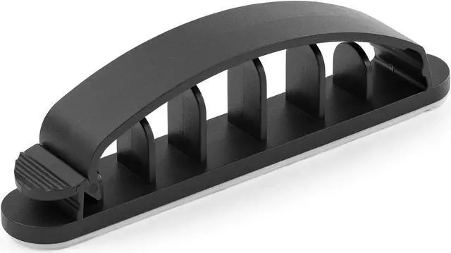 Alt view image 2 of 7 - 100 CABLE MANAGEMENT CLIPS 6 CORD COMB