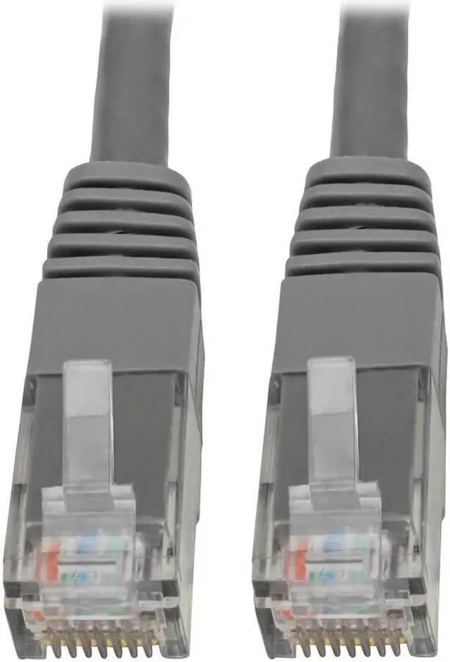 Alt view image 8 of 14 - Tripp Lite Premium N200-006-GY RJ-45 Patch Network Cable