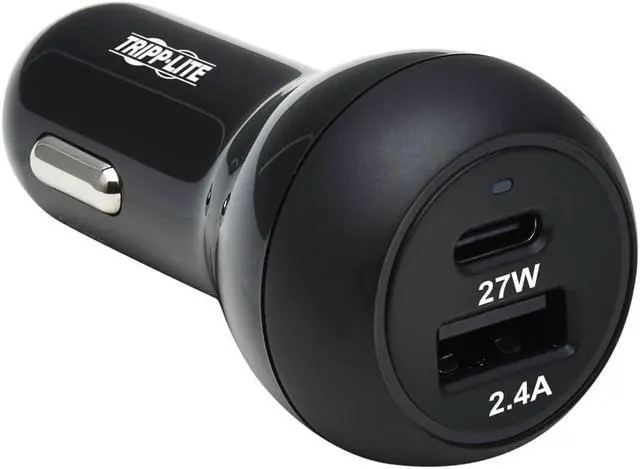 Alt view image 10 of 13 - Tripp Lite U280-C02-39W-1B Auto Adapter
