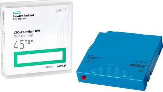 Alt view image 2 of 3 - HPE LTO-9 Ultrium 45TB RW Data Cartridge Q2079A