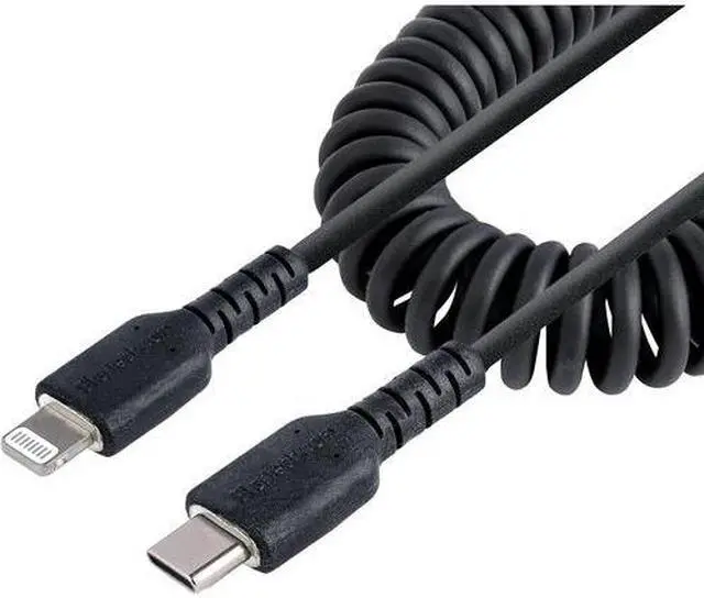 Alt view image 2 of 2 - StarTech.com RUSB2CLT1MBC Black Lightning Cables - 3.28 ft.