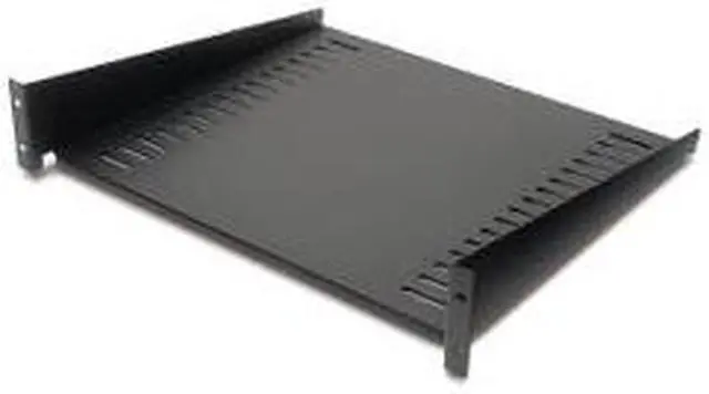 Alt view image 4 of 15 - APC BY SCHNEIDER ELECTRIC AR8105BLK Fixed Shelf 50lbs 22.7kg
