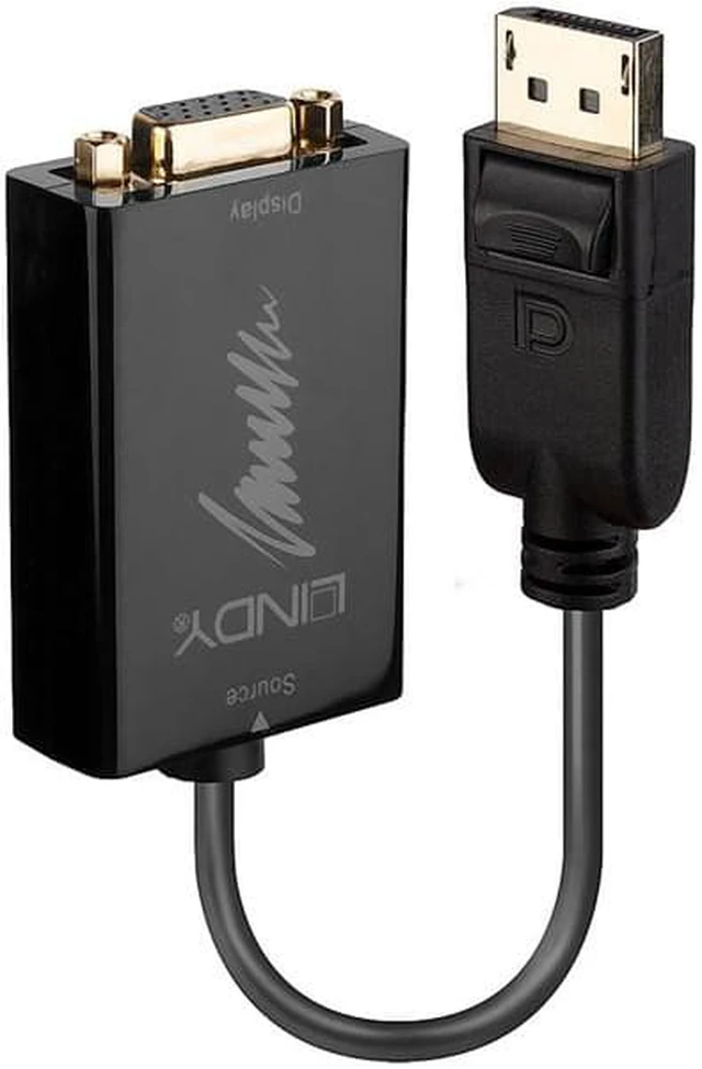 Alt view image 2 of 2 - lindy display port to vga adapter (41006)
