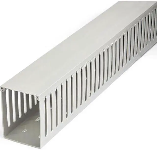 Alt view image 2 of 2 - StarTech.com Cable Management Raceway w/Parallel Slots 78in Network Cable Hider Kit Slotted Wire Duct System Cord Concealer UL CBMWD75100