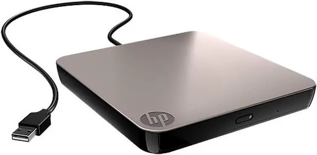 Alt view image 9 of 9 - HPE Mobile USB DVD-RW Optical Drive External DVD-Writer