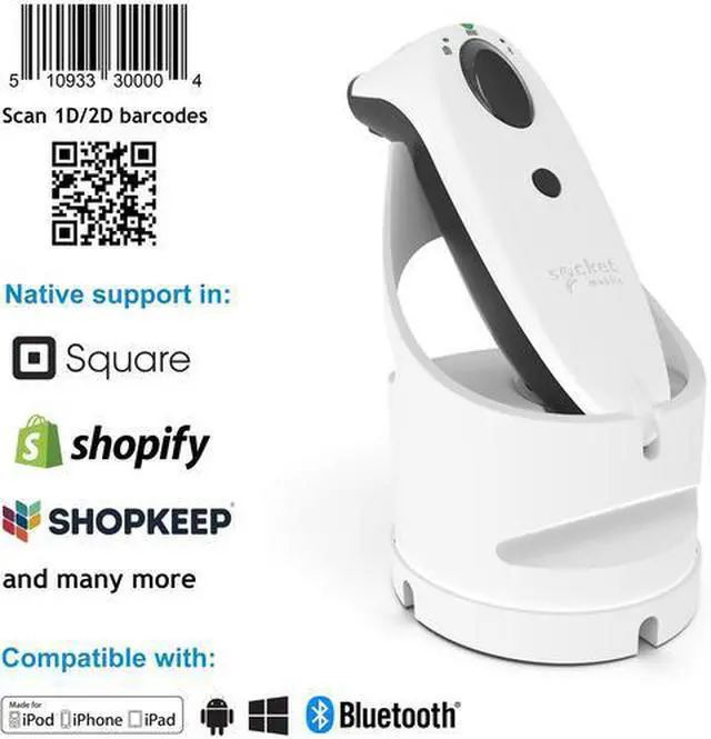 Main image of SOCKETSCAN S740 2D WT+WT DOCK
