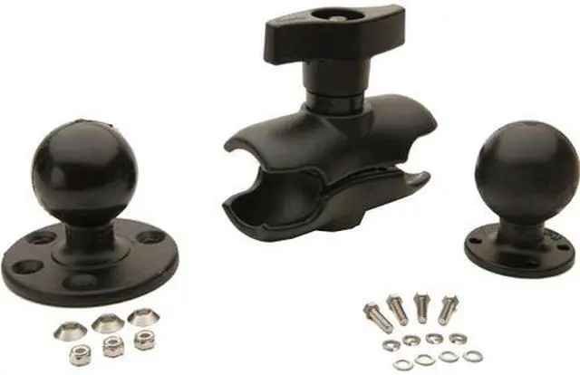 Alt view image 2 of 2 - Honeywell VM1001BRKTKIT Ram Mount Kit: Round Base, Short Arm, 5 - (128mm), Ball For Dock