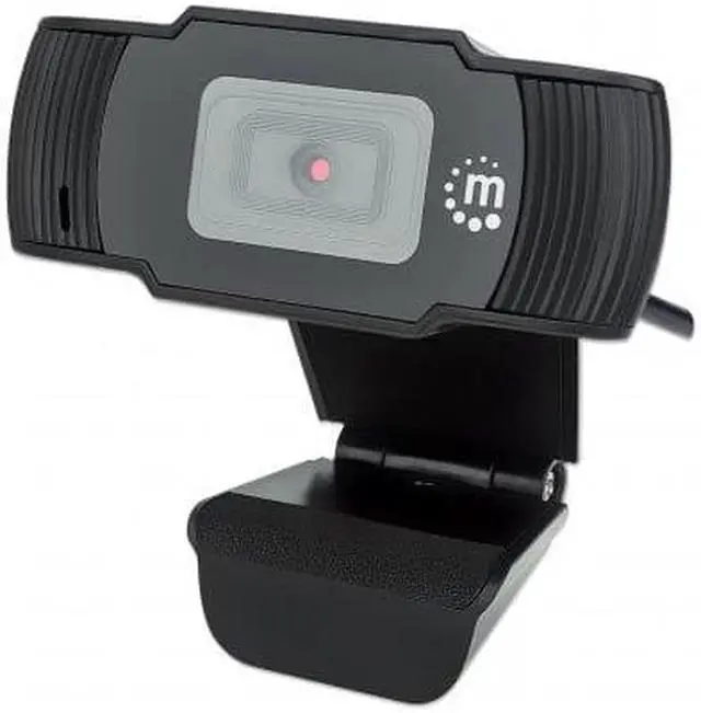 Alt view image 18 of 20 - Manhattan 2 MP 1080p Full HD 30 fps USB Webcam with Microphone - Black