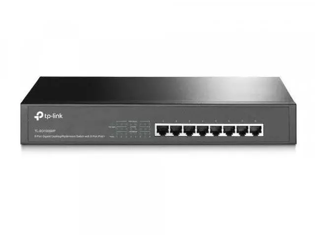 Alt view image 15 of 20 - TP-Link TL-SG1008MP - switch - 8 ports - unmanaged - rack-mountabl (TL-SG1008MP)