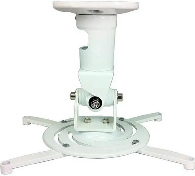 Alt view image 11 of 13 - Amer Mounts AMRP100 Universal Projector Mount White