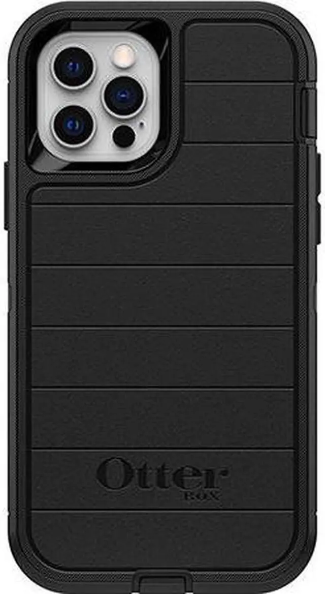 Main image of Otterbox for Apple iPhone 12/IPhone 12 Pro, Superior Rugged Protective Case, Defender Series, Black - Non-Retail Packagi