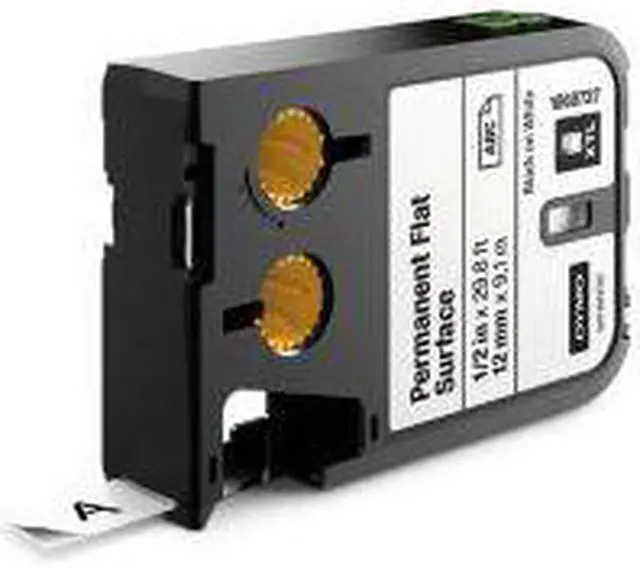 Alt view image 6 of 6 - DYMO CORP 1868737 DY XTL 0.5" 12MM BK/WT POLY CO
