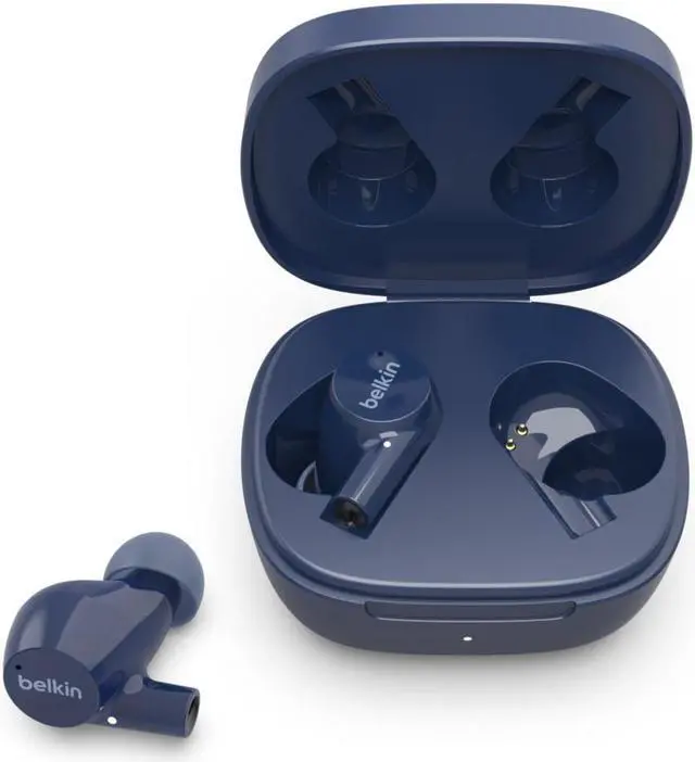 Alt view image 10 of 20 - New Belkin Auc004Btbl Soundform Rise True Wireless Earbuds