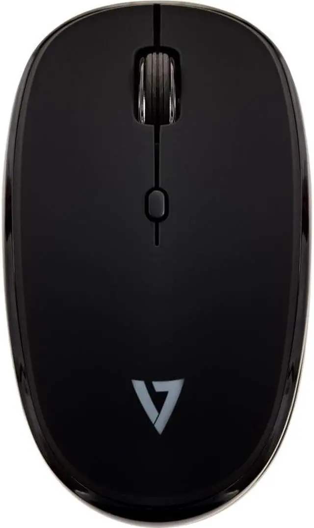 Alt view image 13 of 14 - V7 Bluetooth Silent 4-Button Mouse Black MW550BT
