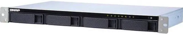 Alt view image 4 of 20 - QNAP TS-431XeU-8G-US 4-bay 1U Short-Depth Rackmount NAS (8GB RAM version) with Builti-in 10 GbE Network