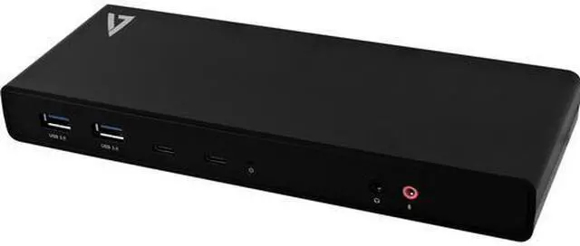 Alt view image 13 of 20 - V7 NETWORKING UCDDS-1N UCDDS-1N UNIVERSAL USB-C 4K
