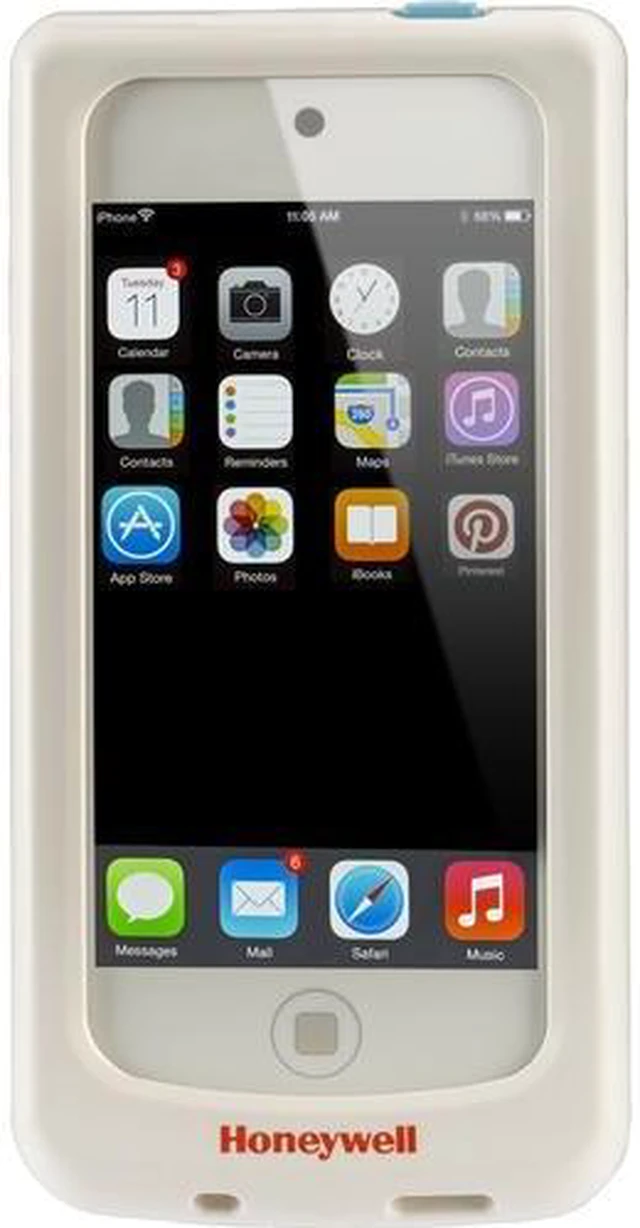Alt view image 4 of 4 - Honeywell Captuvo SL22h Enterprise Sled for Apple iPod touch 5 (Healthcare) SL22-023302-H-K
