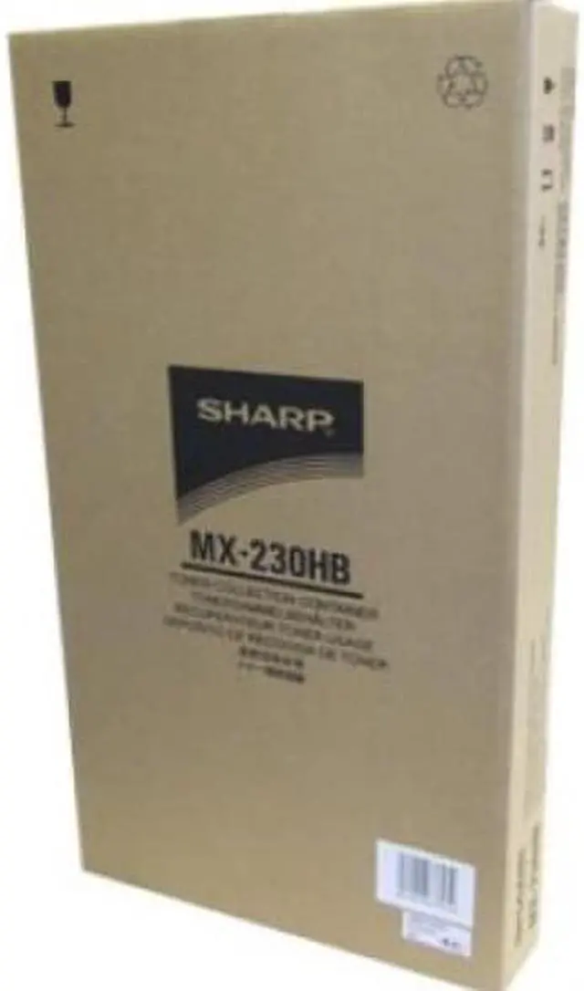 Alt view image 9 of 9 - Waste Toner Container for Sharp MX-230HB MX-2310U, MX-2610N, MX-2615N, MX-2616N, MX-2640N, MX-3110N, MX-3111U, MX-3115N, MX-3116N, MX-3140N, MX-3610N, MX-3640N, Genuine Sharp Brand
