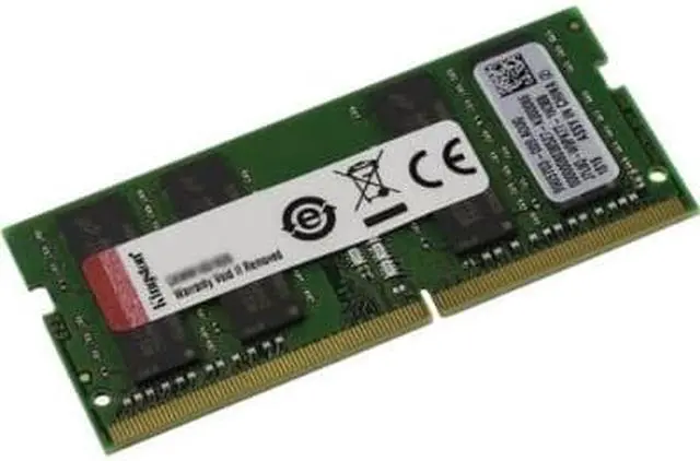 Alt view image 3 of 10 - Kingston - KVR26S19D8/32 - Kingston ValueRAM 32GB DDR4 SDRAM Memory Module - 32 GB - DDR4-2666/PC4-21300 DDR4 SDRAM - CL19 - 1.20 V - Non-ECC - Unbuffered - 260-pin - SoDIMM