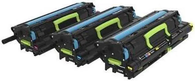 Alt view image 10 of 15 - LEXMARK 72K0FV0 Color (CMY) Return Program Developers and Photoconductor Units Pack