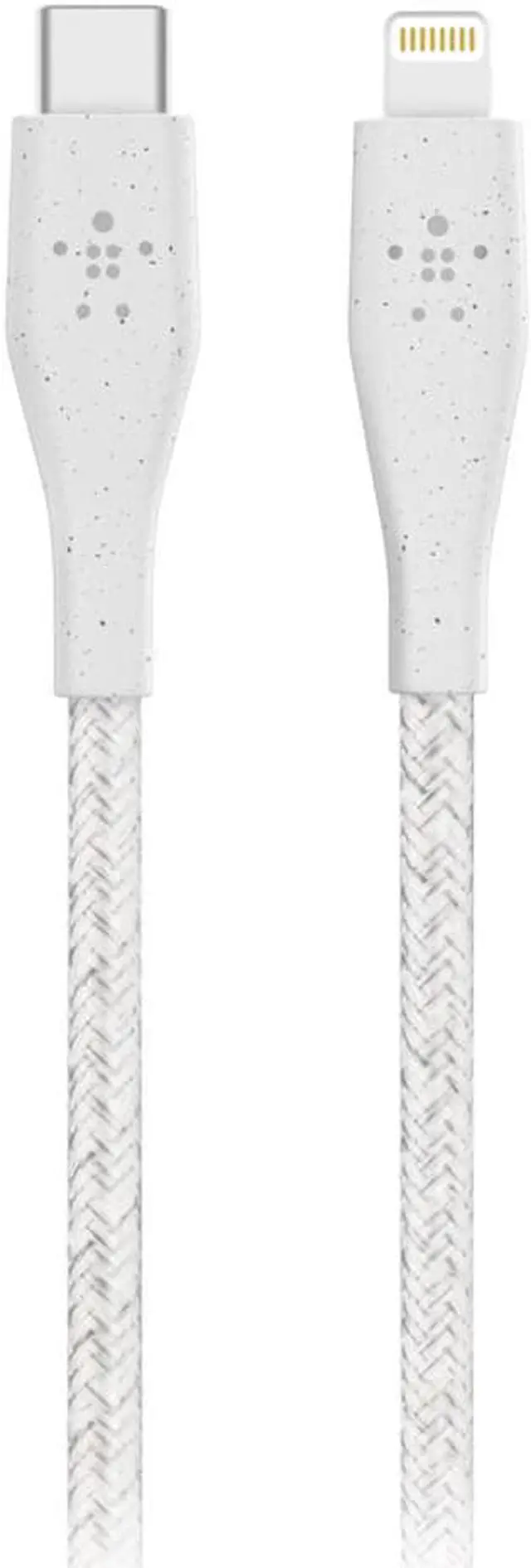 Alt view image 6 of 7 - Belkin DuraTek Plus Lightning/USB Data Transfer Cable F8J243BT04WHT