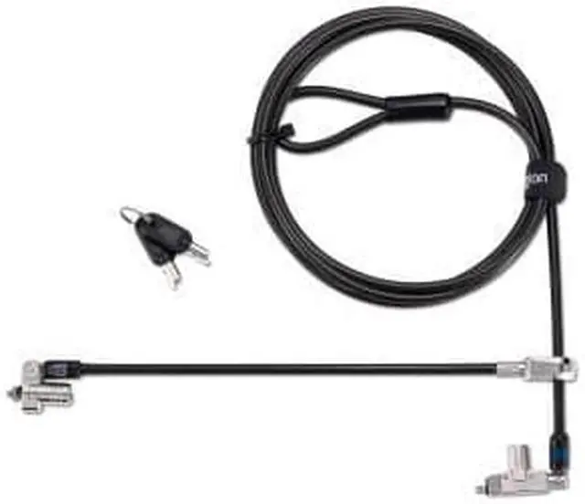 Alt view image 6 of 8 - Kensington Slim N17 2.0 Keyed Dual Head Laptop Lock K60508WW