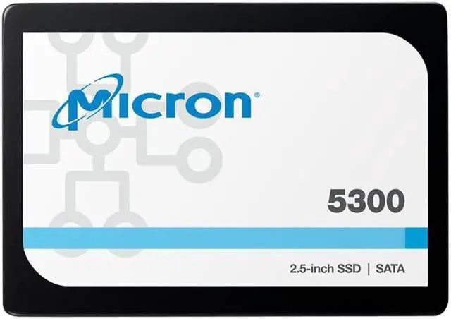 Alt view image 2 of 3 - Micron 5300 5300 PRO 7.68 TB Solid State Drive - 2.5" Internal - SATA (SATA/600)