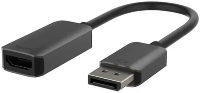 Alt view image 8 of 12 - Belkin Active DisplayPort to HDMI Adapter 4K HDR AVC011BTSGYBL