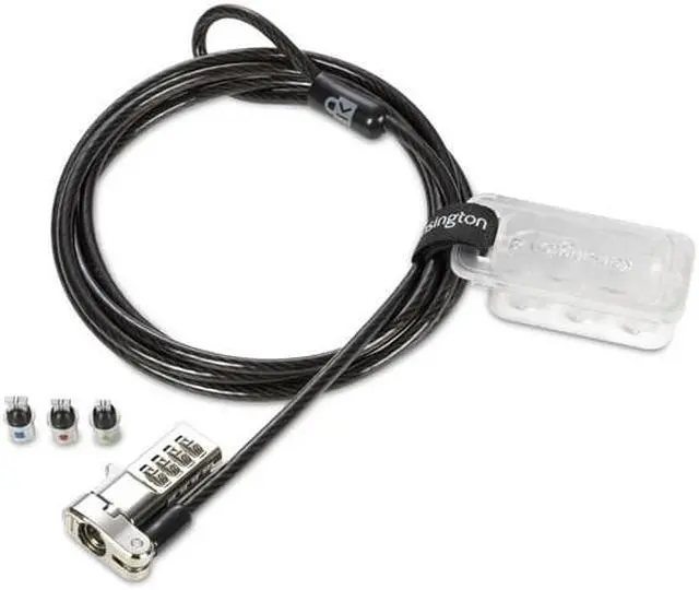 Alt view image 2 of 11 - Kensington Universal 3-in-1 Combination Laptop Lock K62316WW