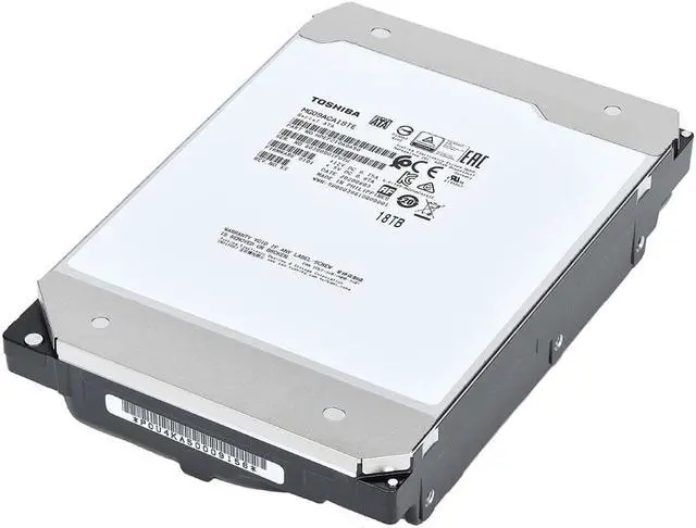 Alt view image 8 of 9 - Toshiba MG09 18TB SAS 12Gb/s 7200 RPM 3.5" Server Hard Drive (MG09SCA18TE)