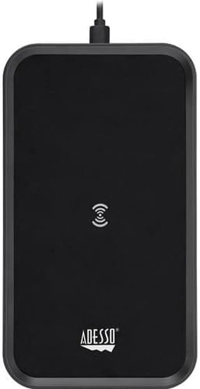 Alt view image 11 of 13 - Adesso AUH-1030 10W Max Qi-Certified 3 Coils Wireless Charging Pad
