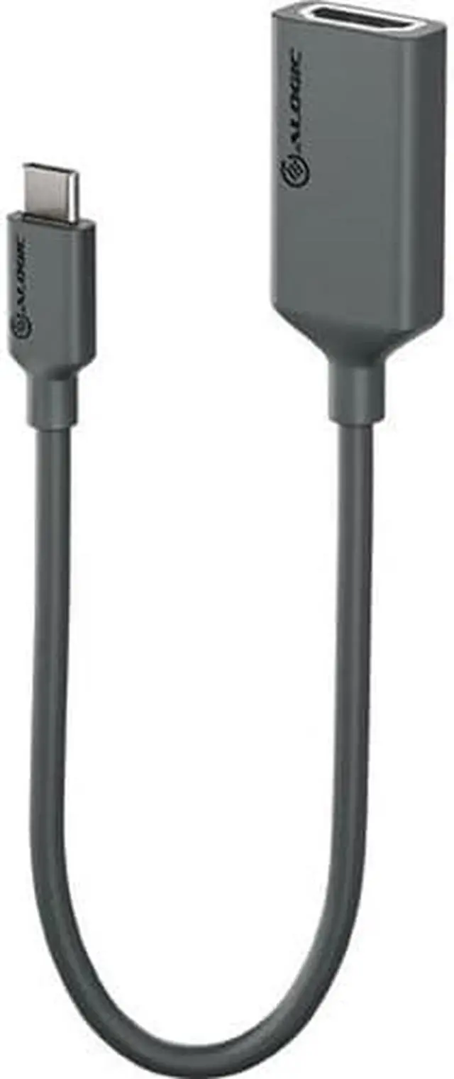 Alt view image 2 of 4 - Alogic Elements Series 20cm USB-C to HDMI Adapter with 4K Support M/F EL2UCHDADP