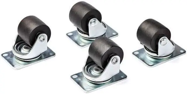 Alt view image 2 of 2 - StarTech Heavy Duty Casters for Server Racks/Cabinets Set of 4 RKCASTER2