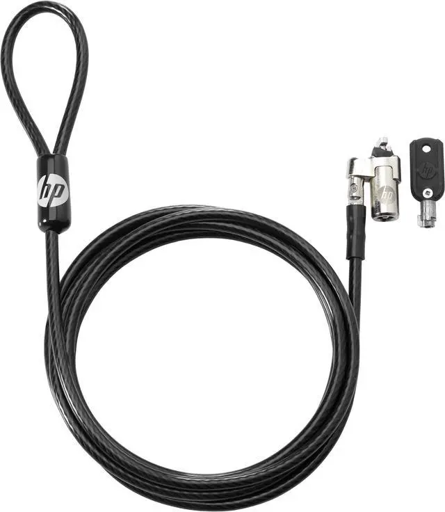 Alt view image 11 of 13 - HP Keyed Cable Lock, 10 mm (T1A62AA)
