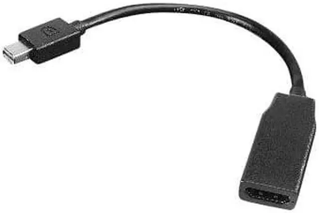 Alt view image 6 of 12 - Lenovo Mini-DisplayPort/HDMI Audio/VIdeo Adapter