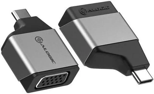 Alt view image 2 of 2 - Alogic Ultra Mini USB-C to VGA Adapter ULCVGMNSGR